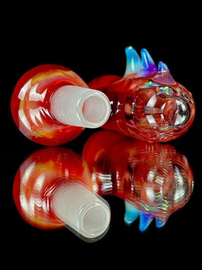 Tequila sunrise argus recycler by Leviathan Glass