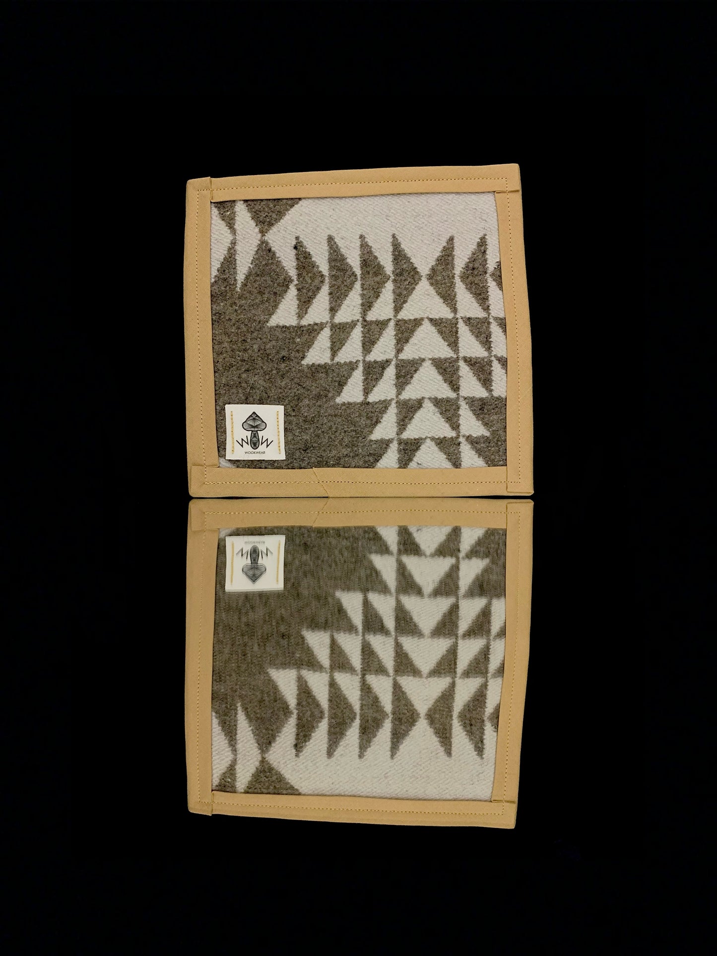 6” x 6” Pendleton mat by Wook Wear