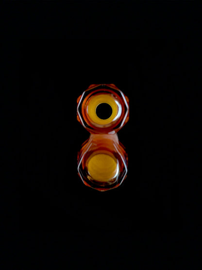 10-14 color faceted reducer by Kovacs Glass