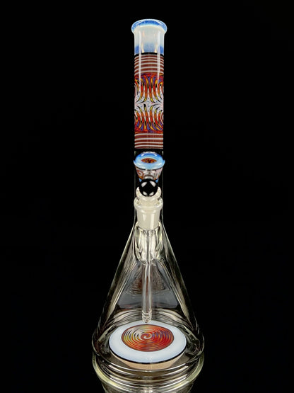 Ghost mini beaker by Mercurius Glass