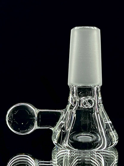 14mm 3-hole slide by Mercurius Glass