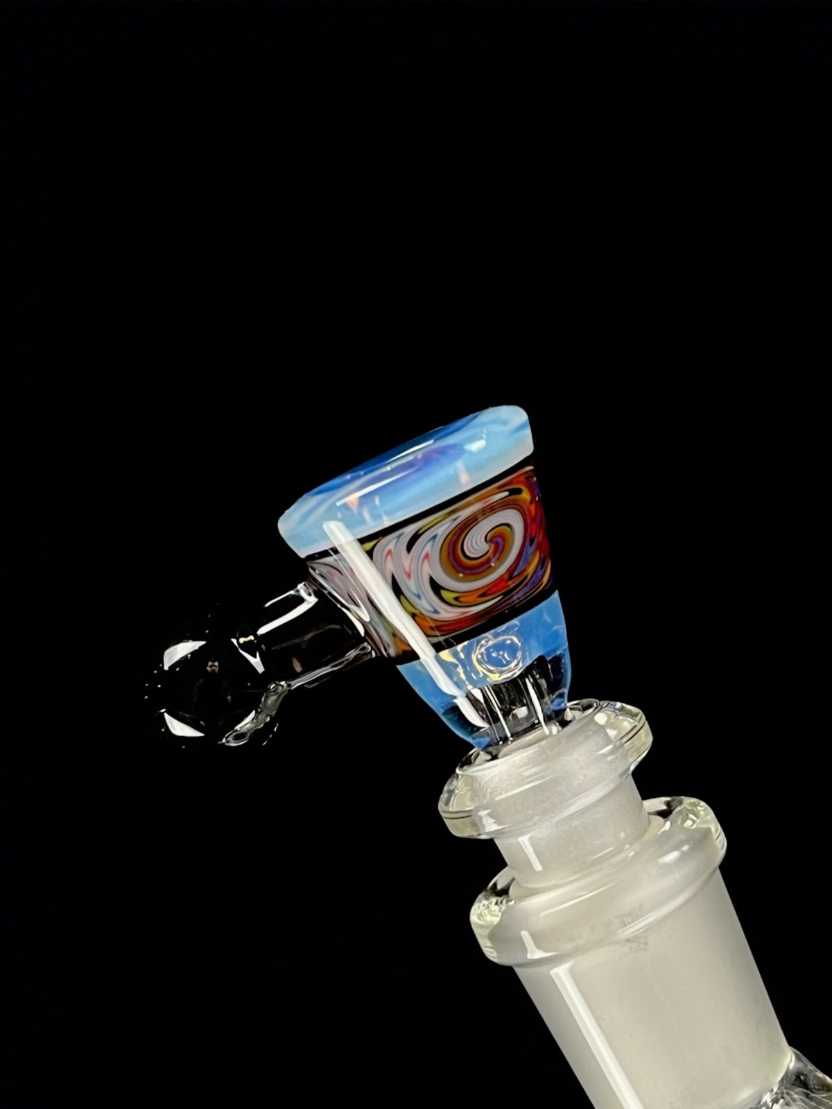 Ghost mini beaker by Mercurius Glass